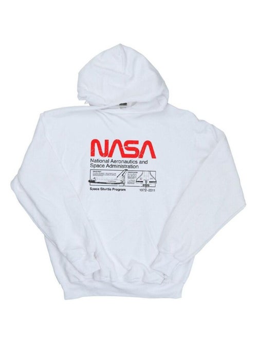 NASA - Sweat à capuche motif/style navette spatiale - Kiabi NASA - Sweat à capuche motif/style navette spatiale - Kiabi