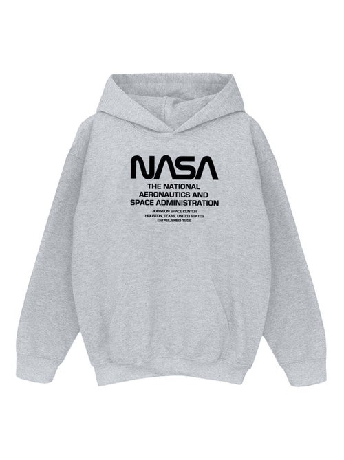 NASA - Sweat à capuche motif/style navette spatiale - Kiabi
