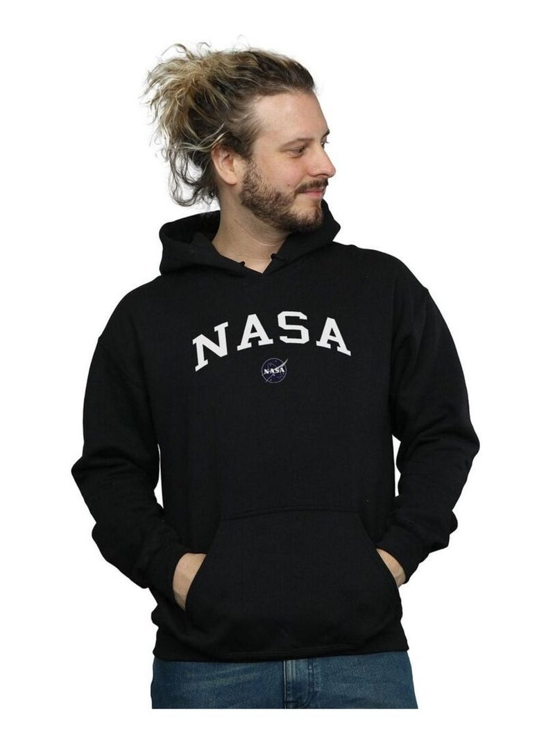 NASA - Sweat à capuche Noir - Kiabi