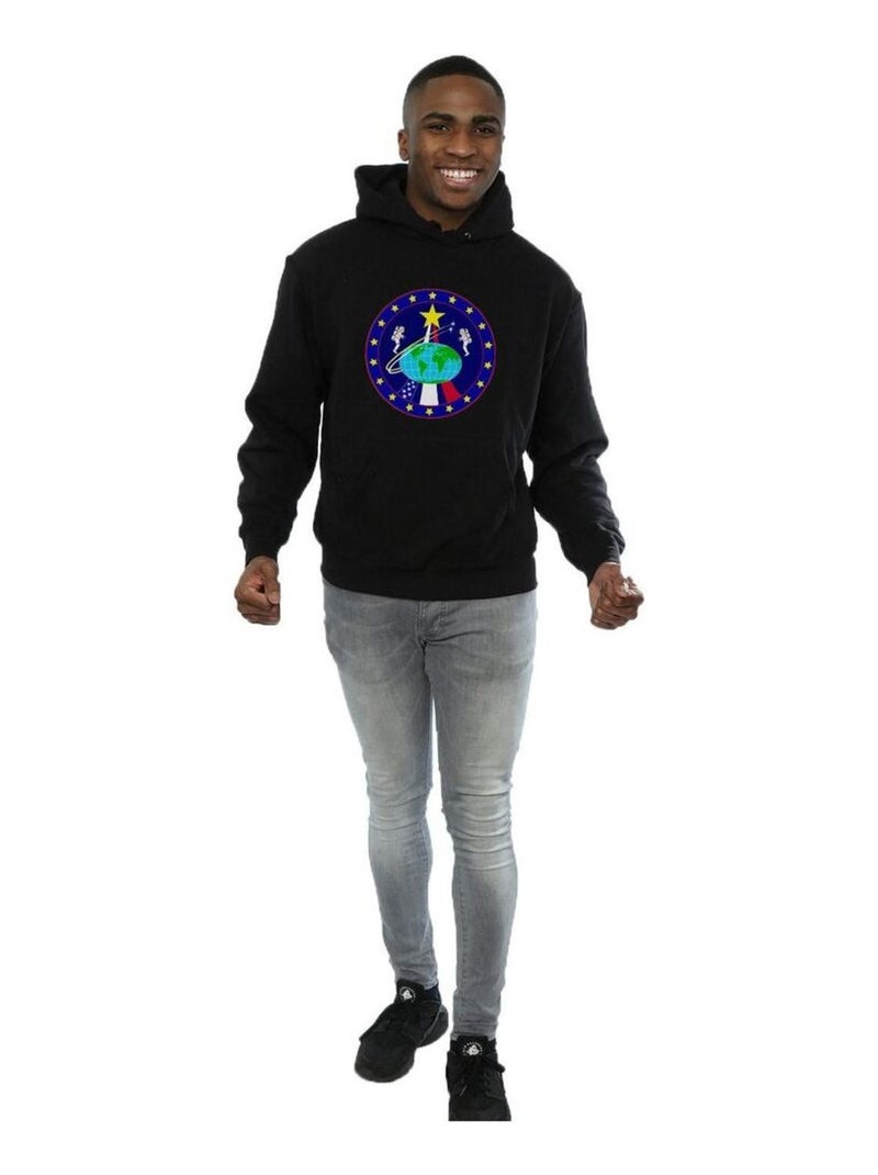 NASA - Sweat à capuche Noir - Kiabi