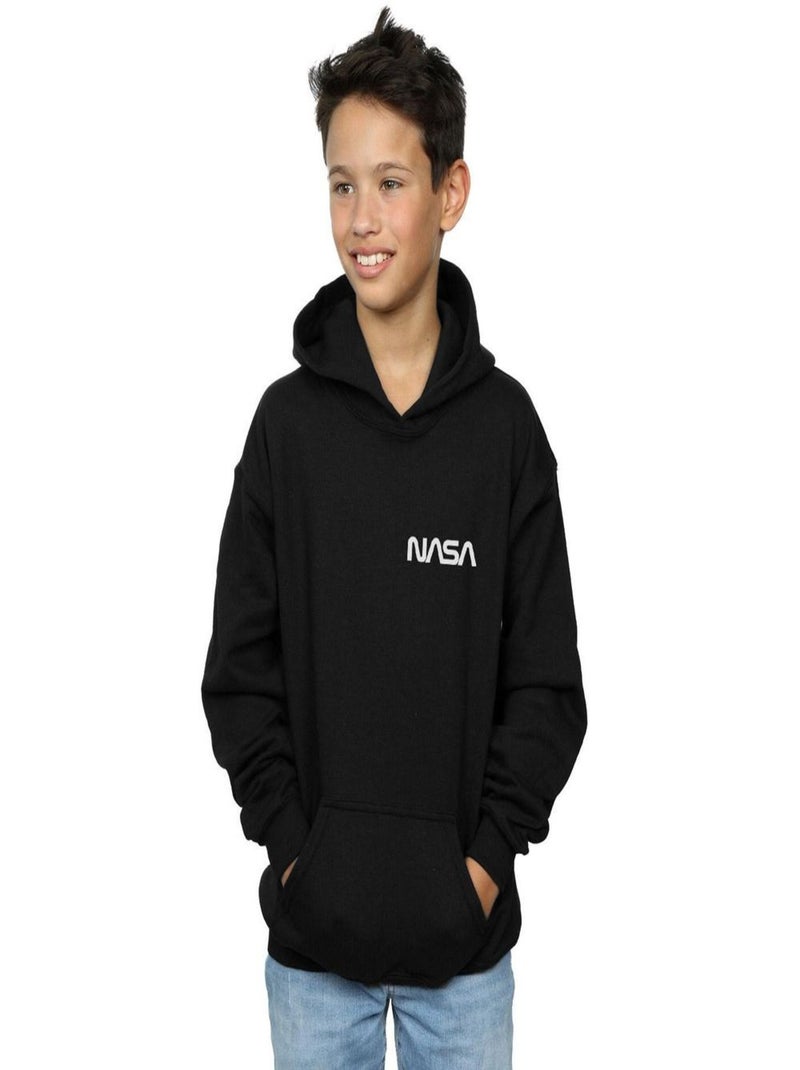 NASA - Sweat à capuche Noir - Kiabi