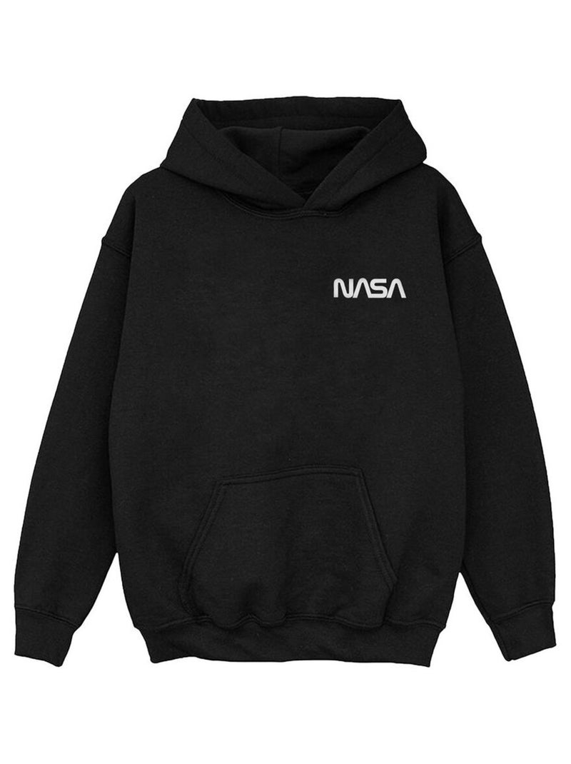 NASA - Sweat à capuche Noir - Kiabi