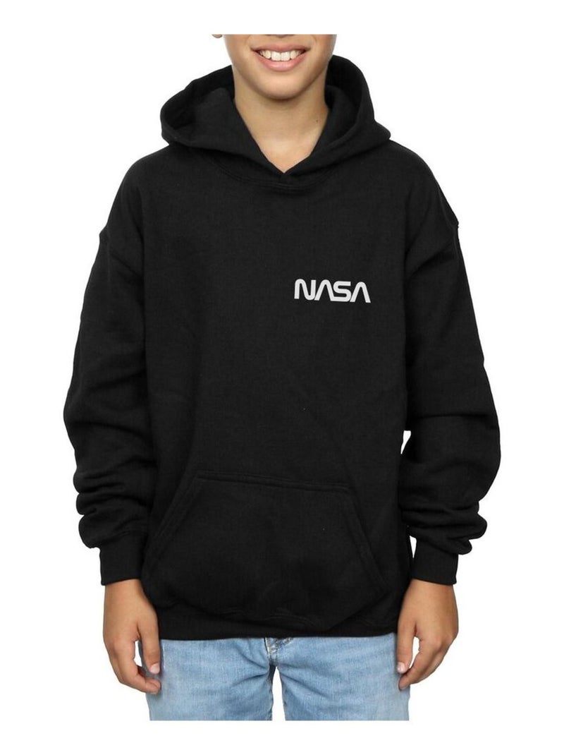 NASA - Sweat à capuche Noir - Kiabi