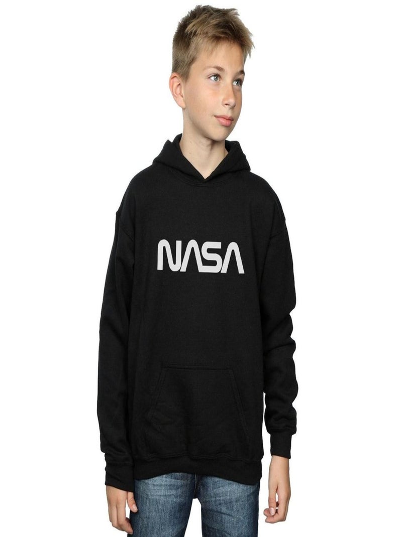 NASA - Sweat à capuche Noir - Kiabi