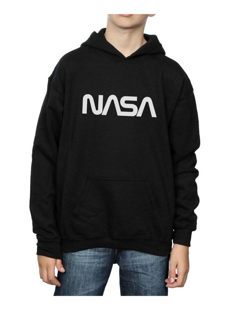 NASA - Sweat à capuche Noir - Kiabi
