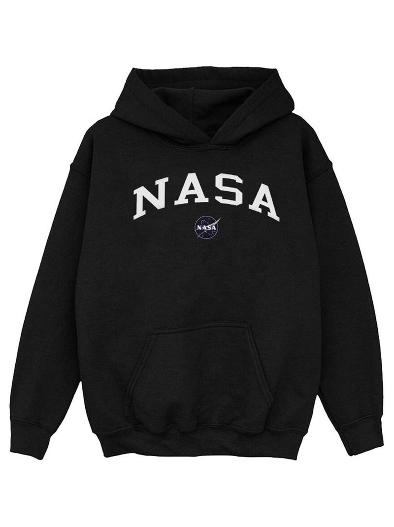 NASA - Sweat à capuche Noir - Kiabi