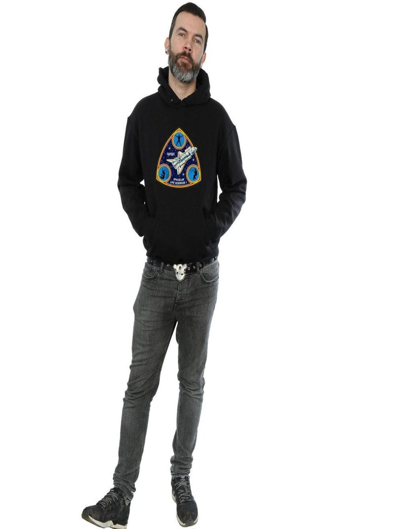 NASA - Sweat à capuche SPACELAB LIFE SCIENCE Noir - Kiabi