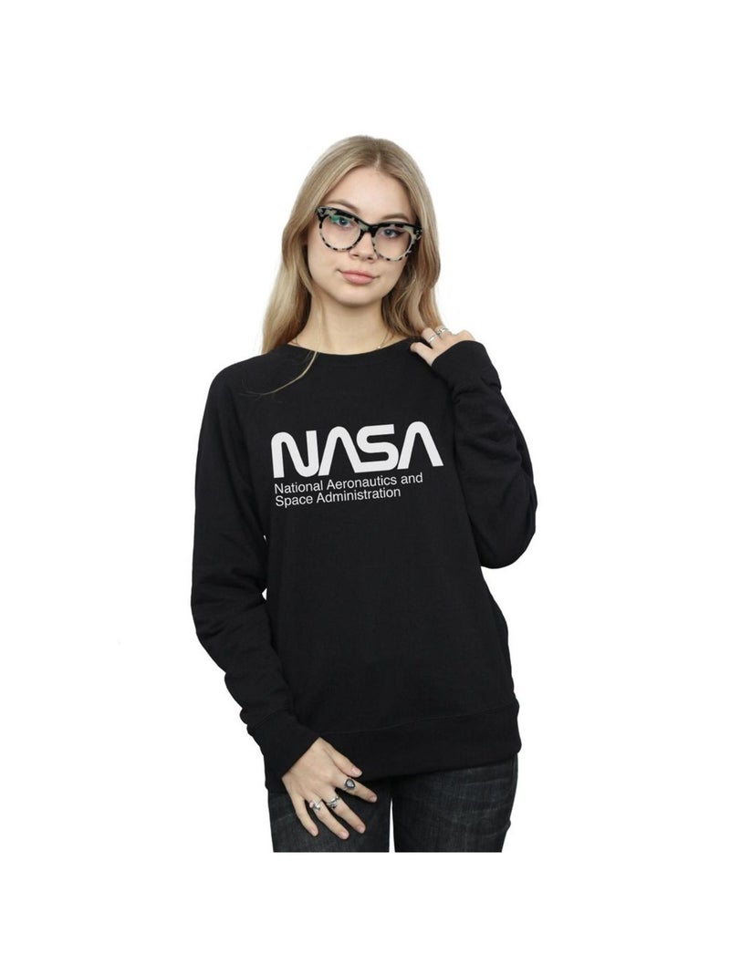 NASA - Sweat AERONAUTICS AND SPACE Noir - Kiabi