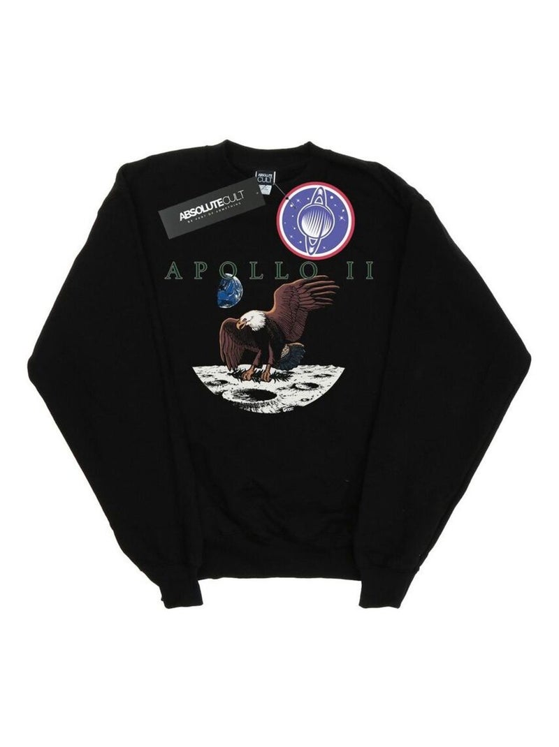 NASA - Sweat APOLLO Noir - Kiabi