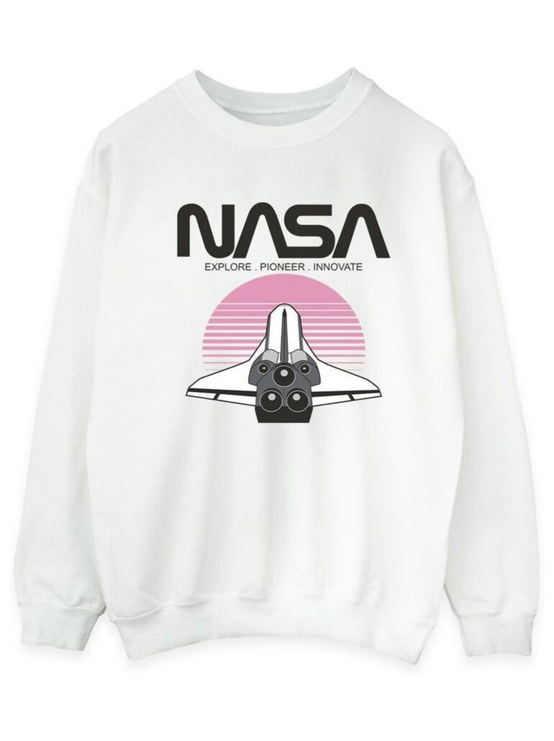 NASA - Sweat Blanc - Kiabi