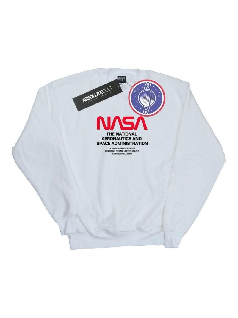 NASA - Sweat Blanc - Kiabi