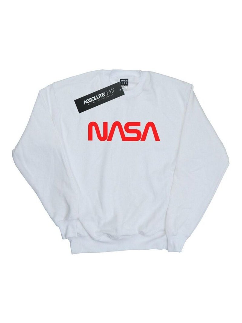 NASA - Sweat MODERN Blanc - Kiabi