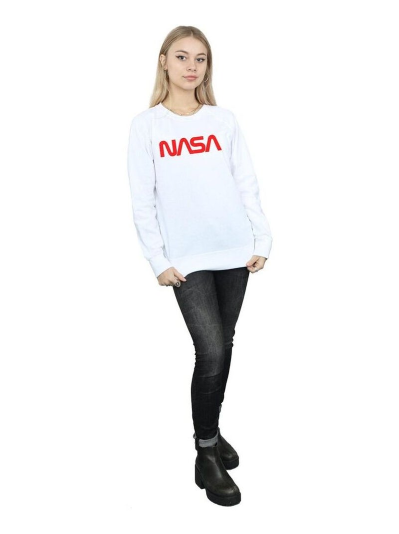 NASA - Sweat MODERN Blanc - Kiabi