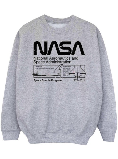NASA - Sweat motif/style navette spatiale - Kiabi NASA - Sweat motif/style navette spatiale - Kiabi