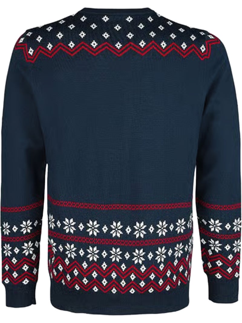 NASA - Sweat Noël Noir Bleu marine - Kiabi