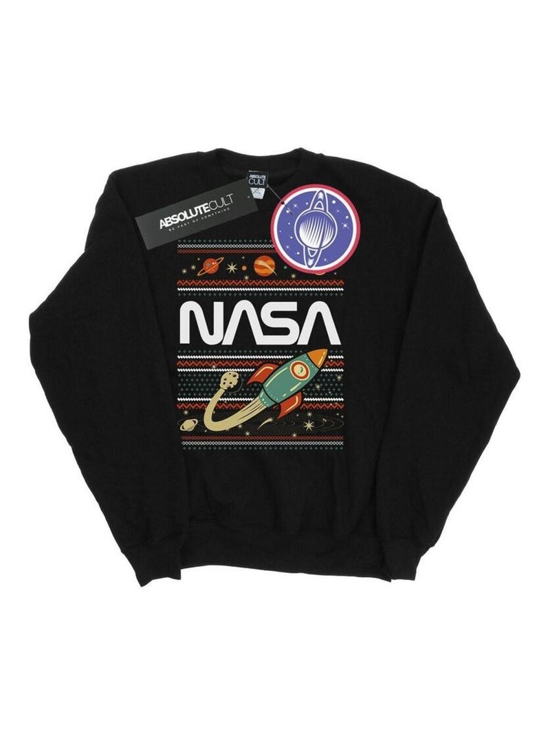 NASA - Sweat Noir - Kiabi
