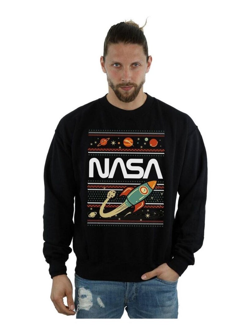 NASA - Sweat Noir - Kiabi
