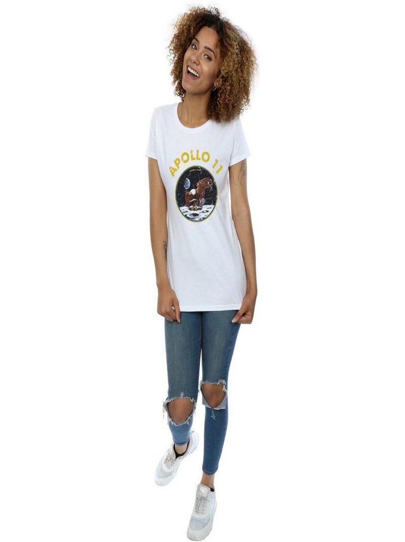 NASA - T-shirt APOLLO Blanc - Kiabi