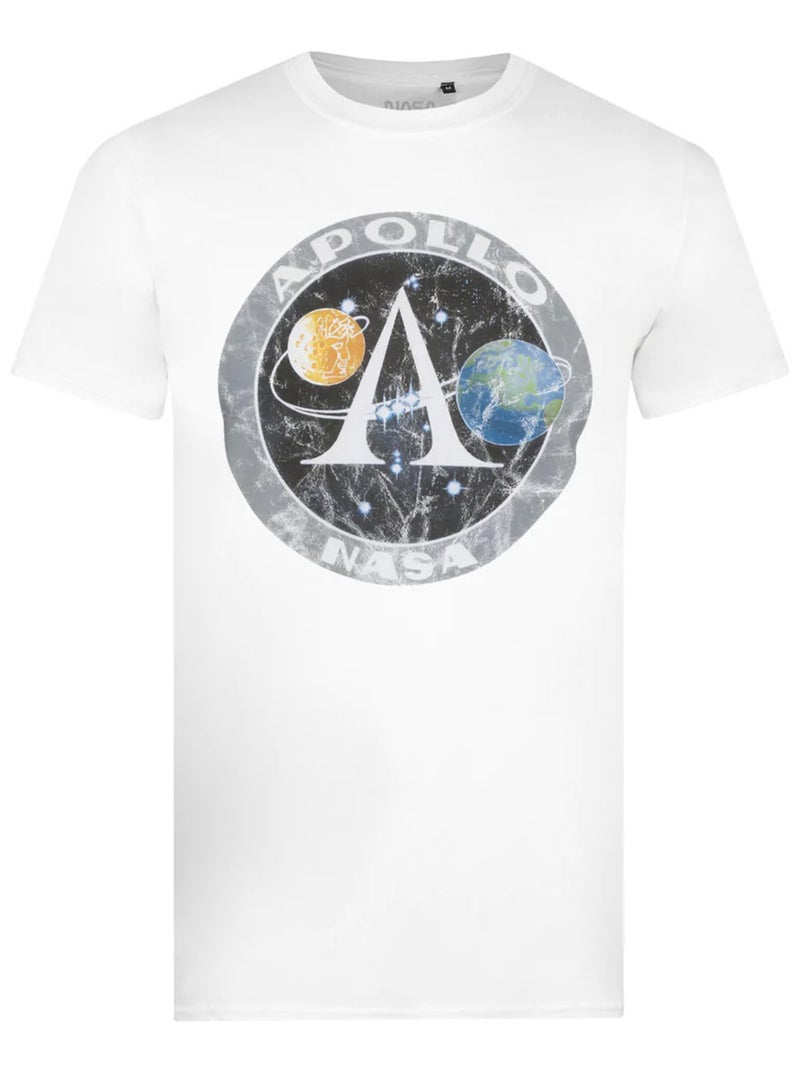 NASA - T-shirt APOLLO Blanc - Kiabi