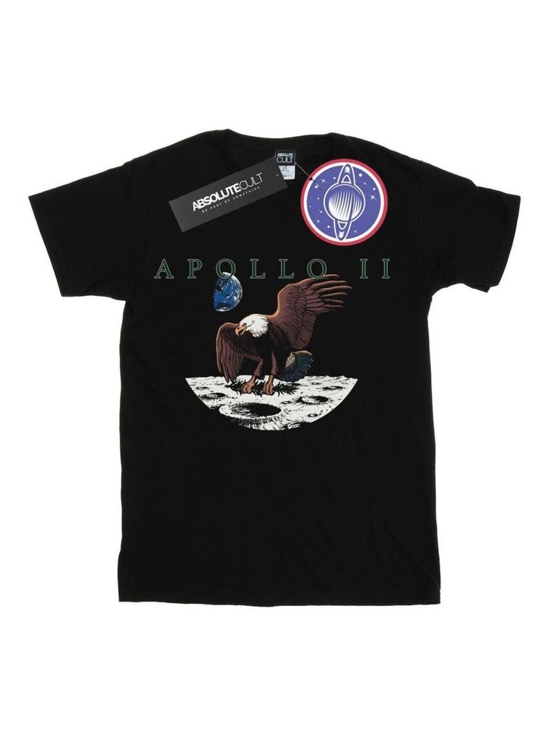 NASA - T-shirt APOLLO Noir - Kiabi