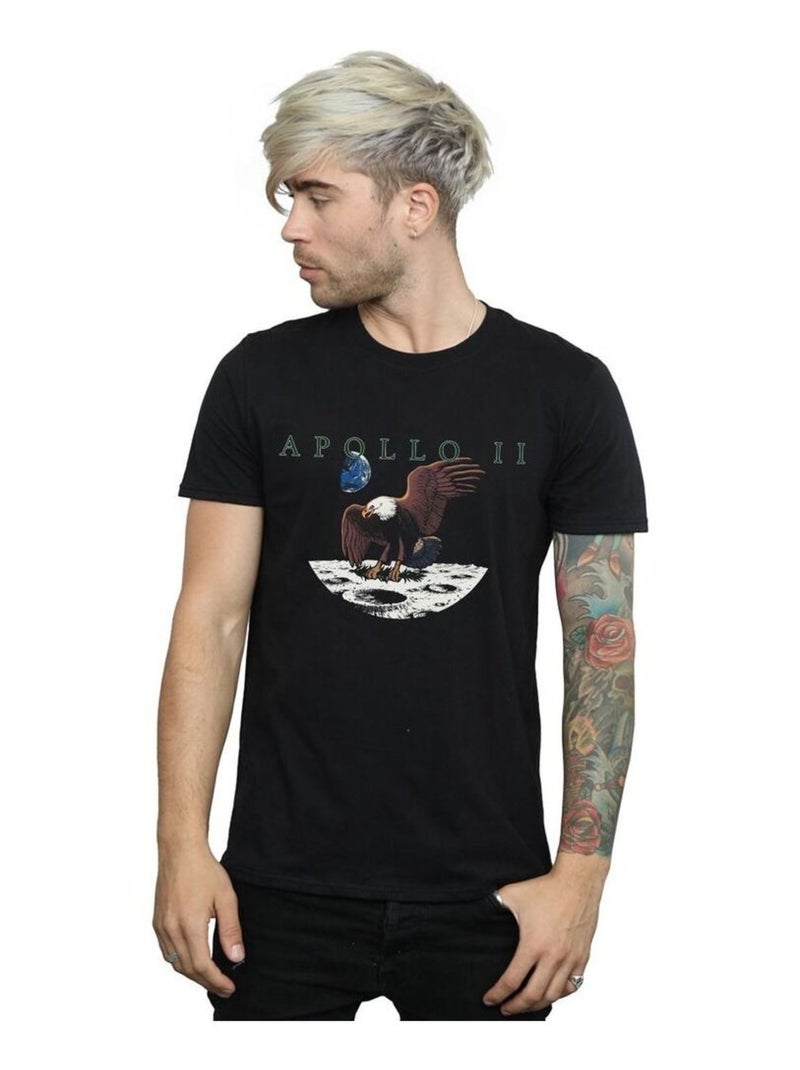 NASA - T-shirt APOLLO Noir - Kiabi