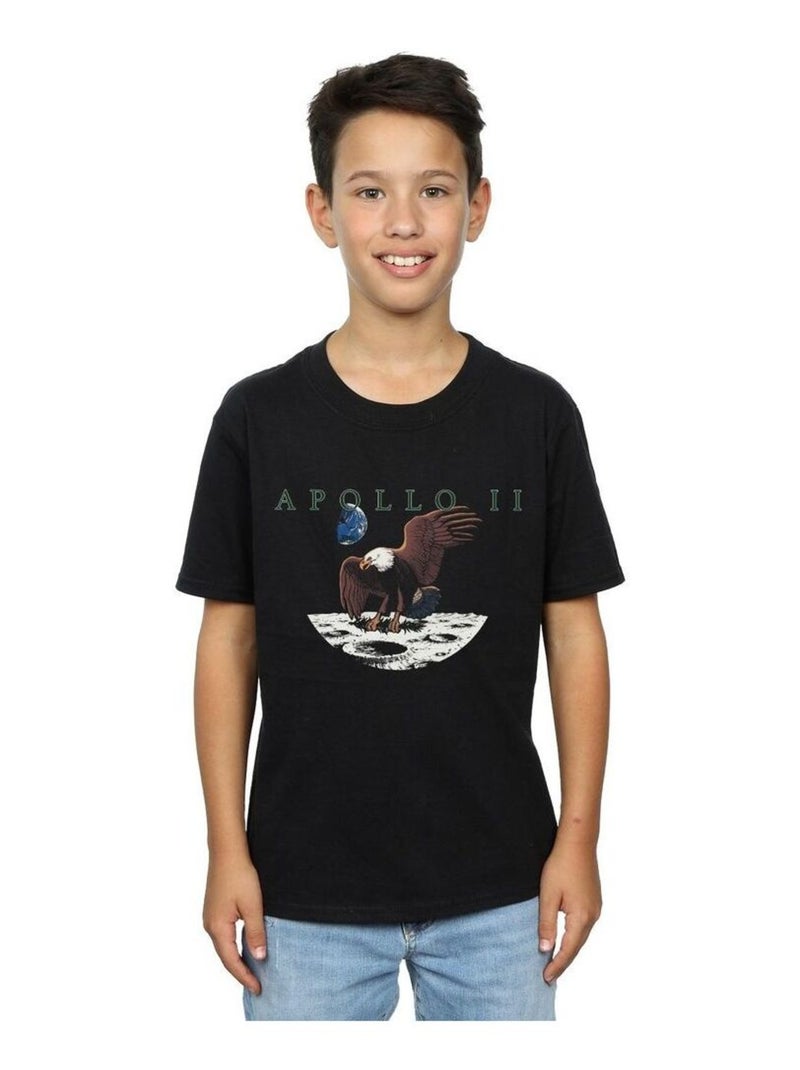 NASA - T-shirt APOLLO Noir - Kiabi