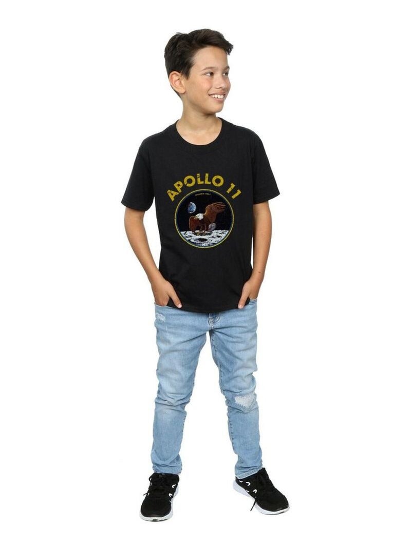 NASA - T-shirt APOLLO Noir - Kiabi