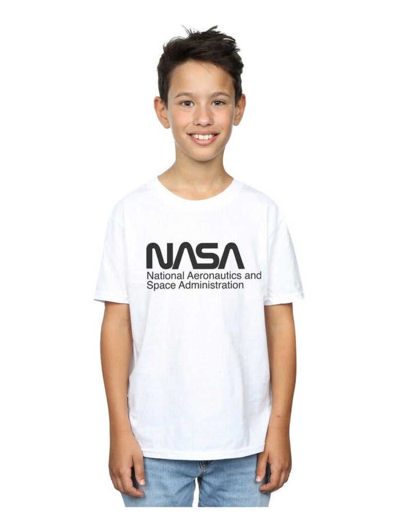 NASA - T-shirt Blanc - Kiabi