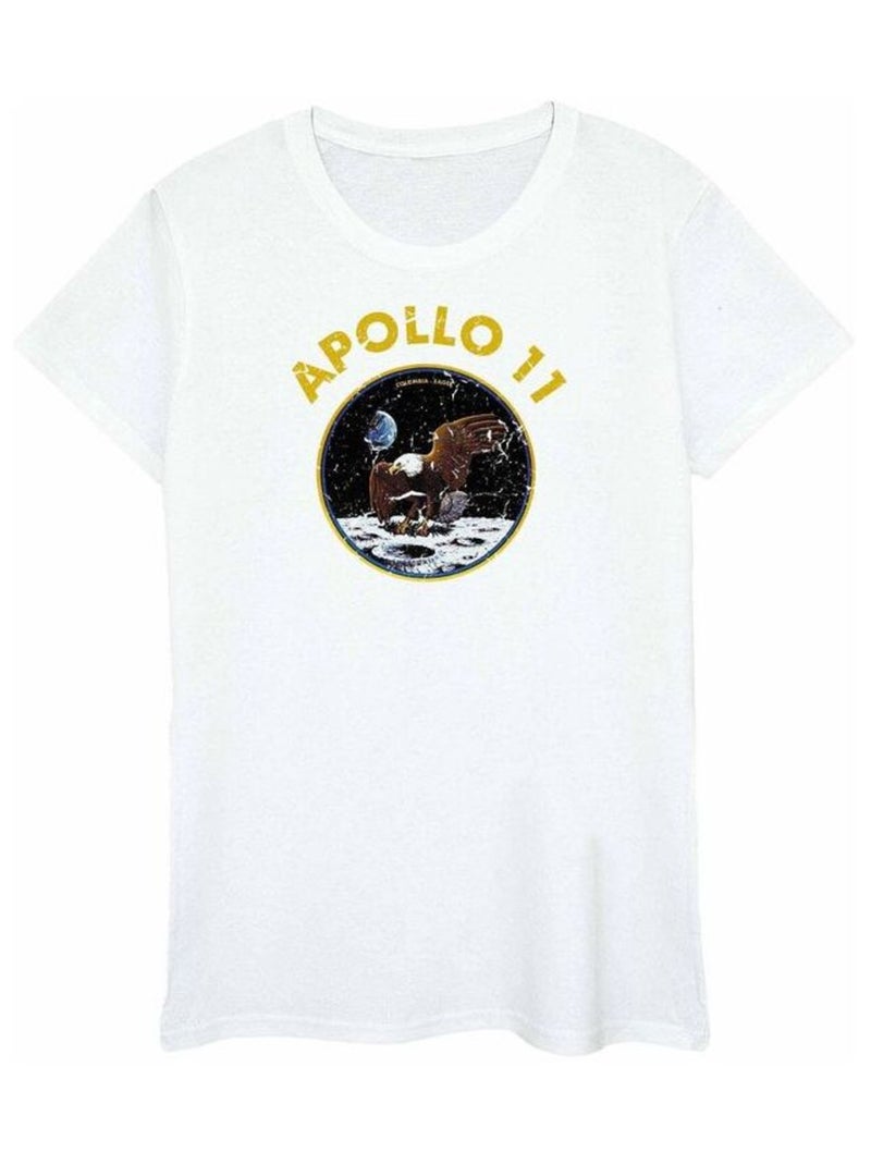 NASA - T-shirt CLASSIC APOLLO Blanc - Kiabi