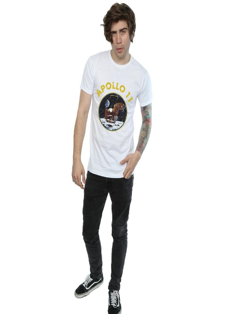 NASA - T-shirt CLASSIC APOLLO Blanc - Kiabi