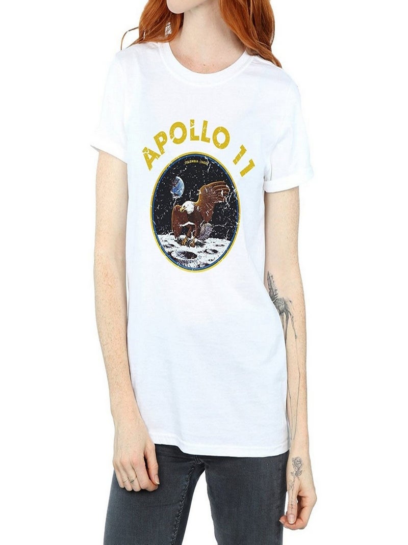 NASA - T-shirt CLASSIC APOLLO Blanc - Kiabi