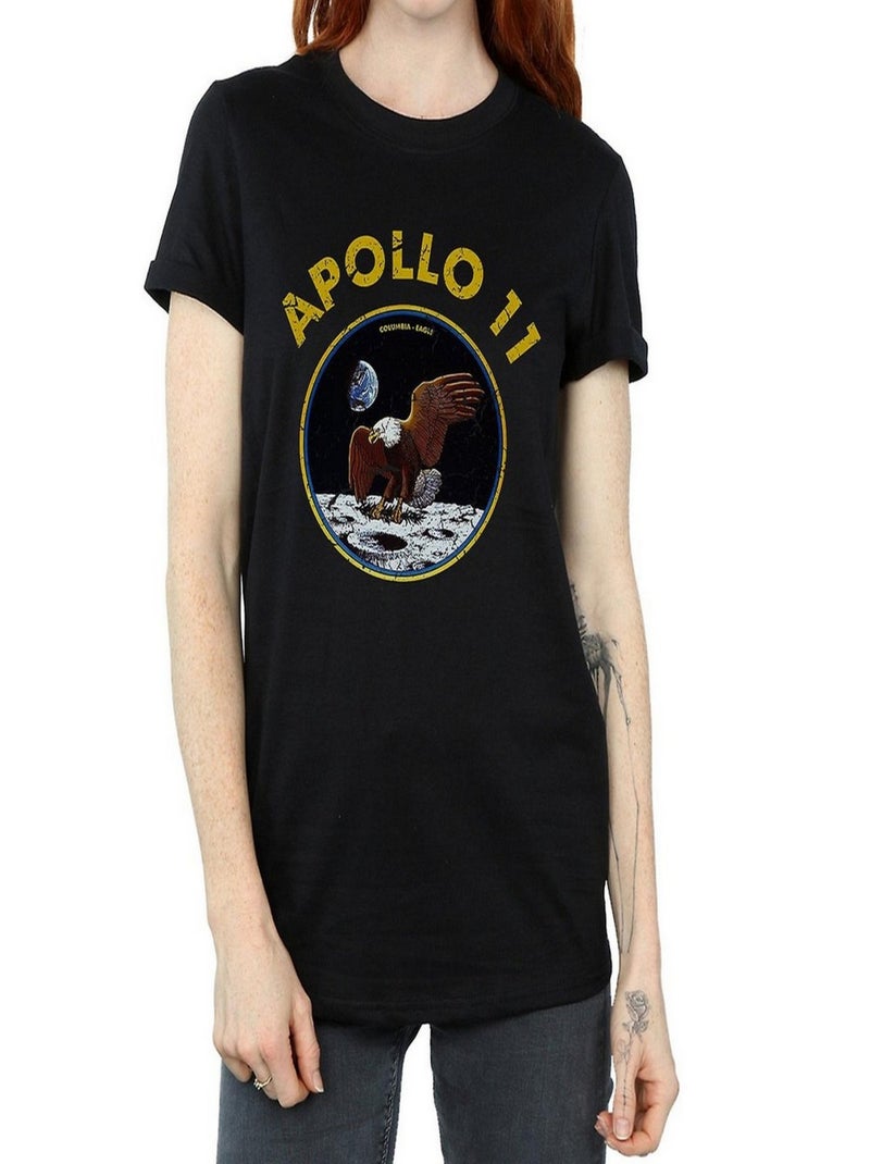 NASA - T-shirt CLASSIC APOLLO Noir - Kiabi