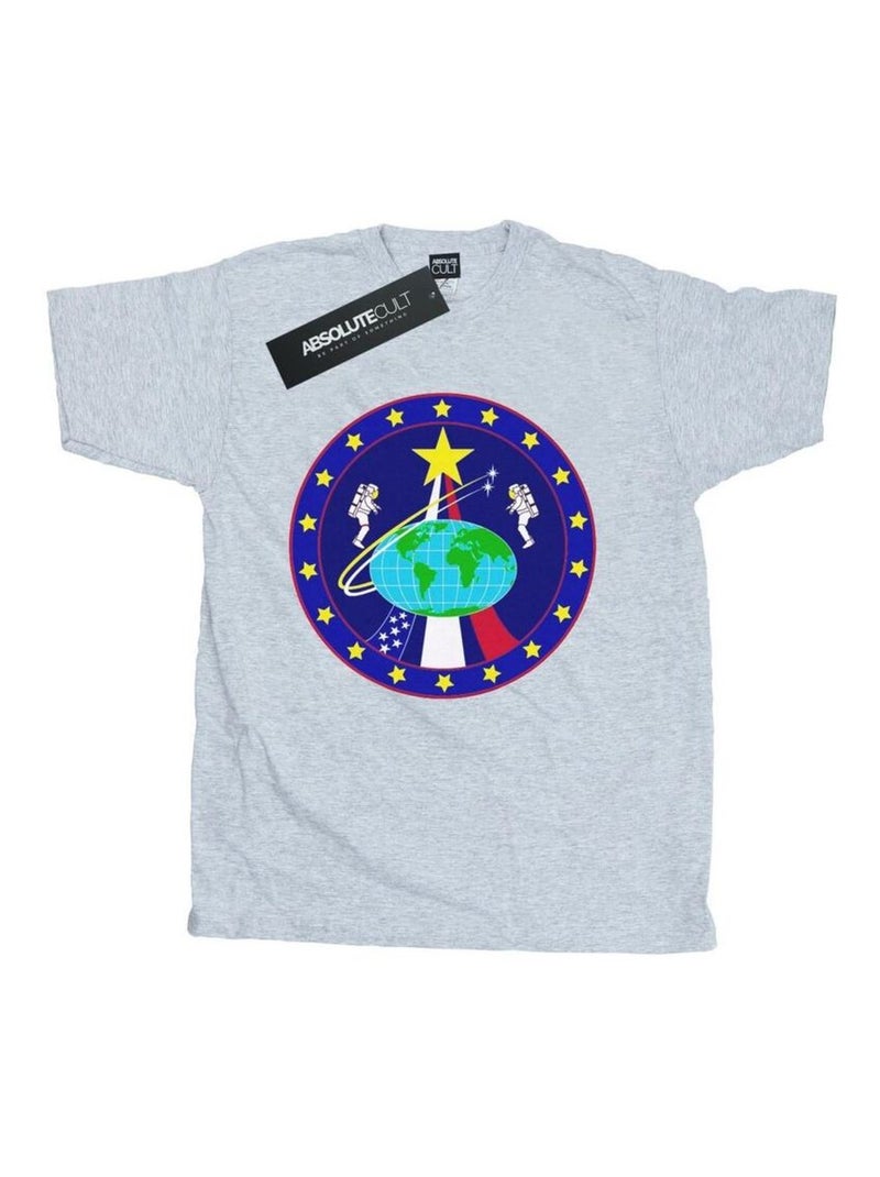 NASA - T-shirt Gris chiné - Kiabi