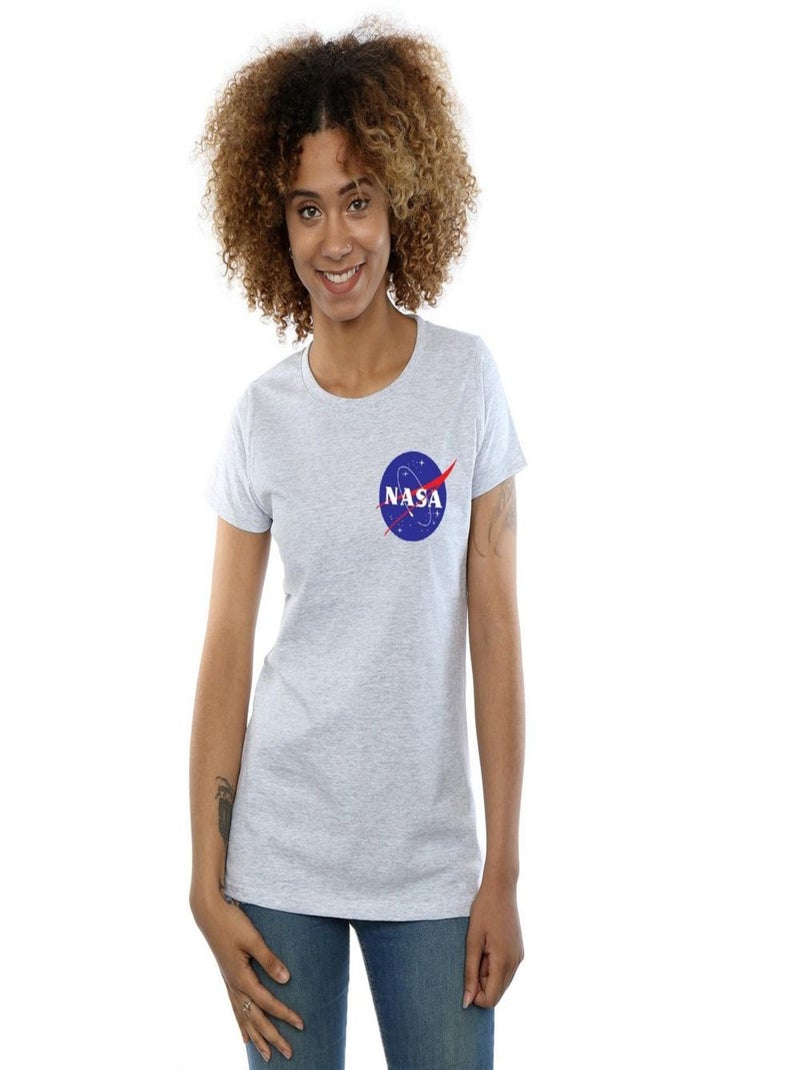 NASA - T-shirt Gris chiné - Kiabi