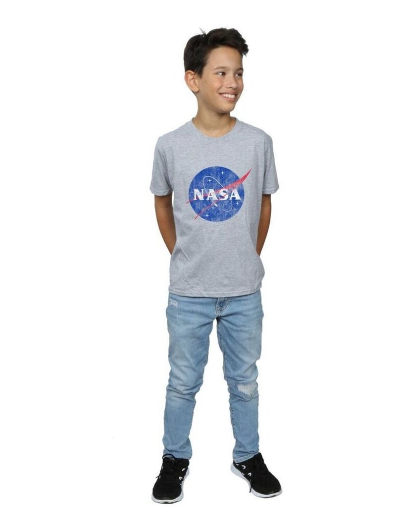 NASA - T-shirt Gris chiné - Kiabi