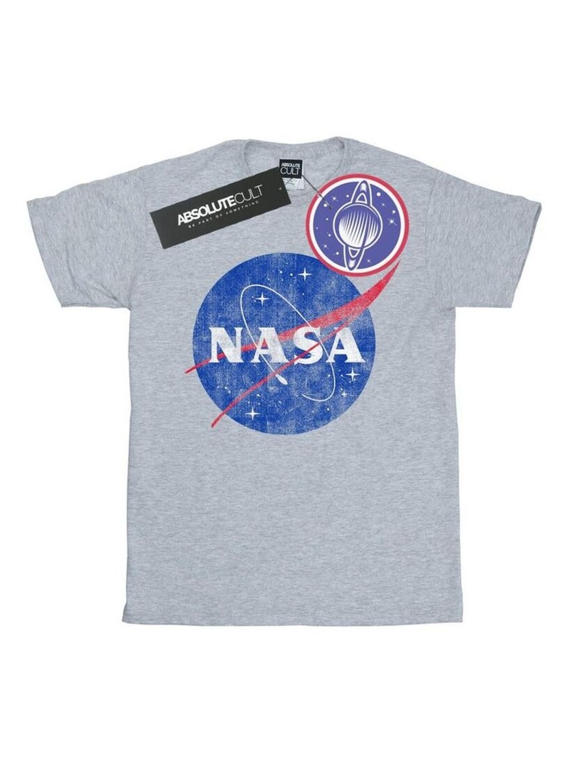 NASA - T-shirt Gris chiné - Kiabi