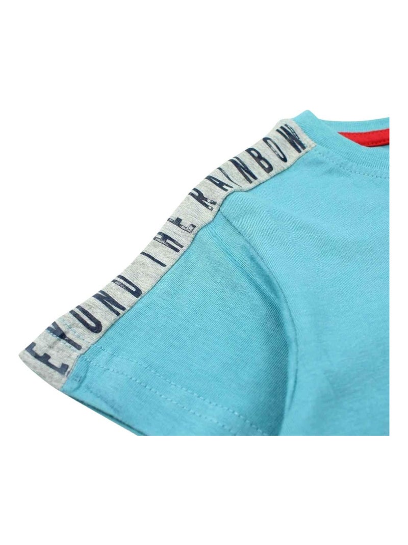 Nasa - T-shirt imprimé logo en coton Bleu - Kiabi