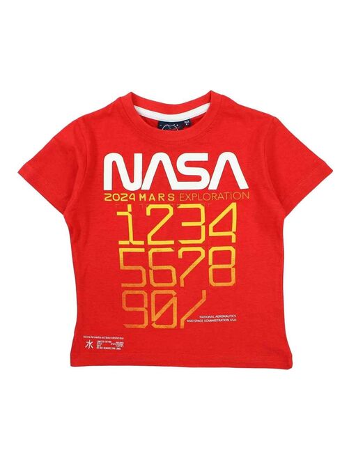 Nasa - T-shirt imprimé logo en coton - Kiabi