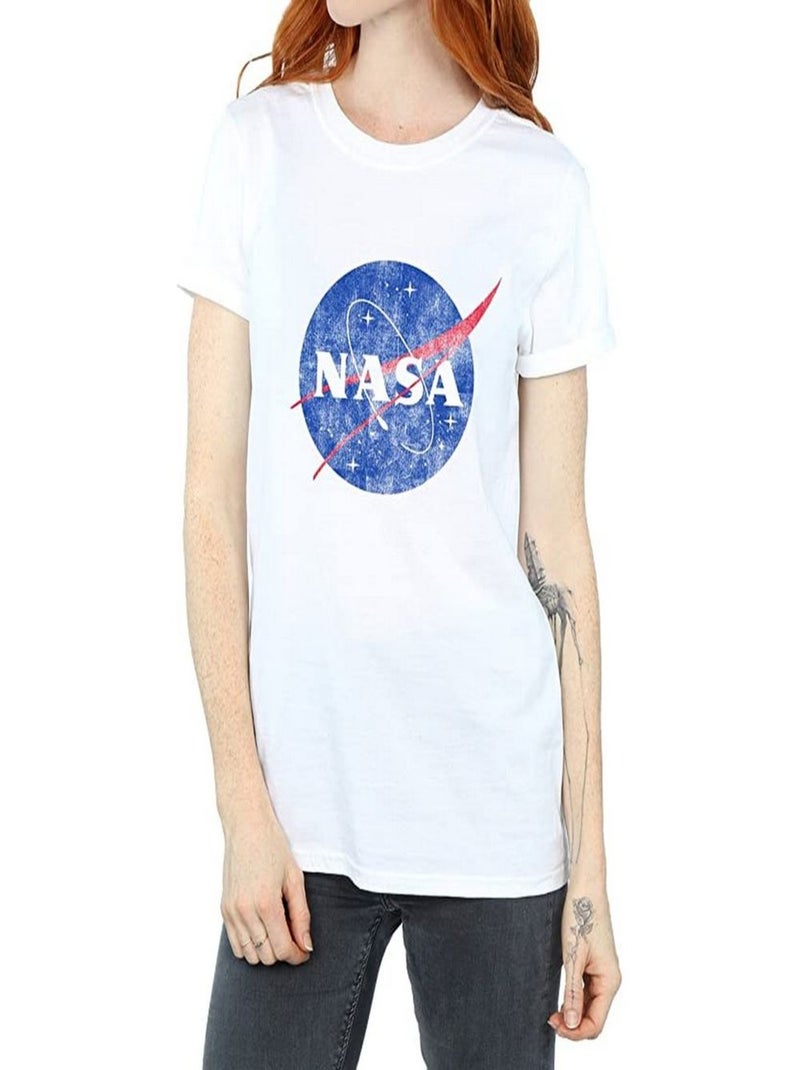 NASA - T-shirt INSIGNIA Blanc - Kiabi