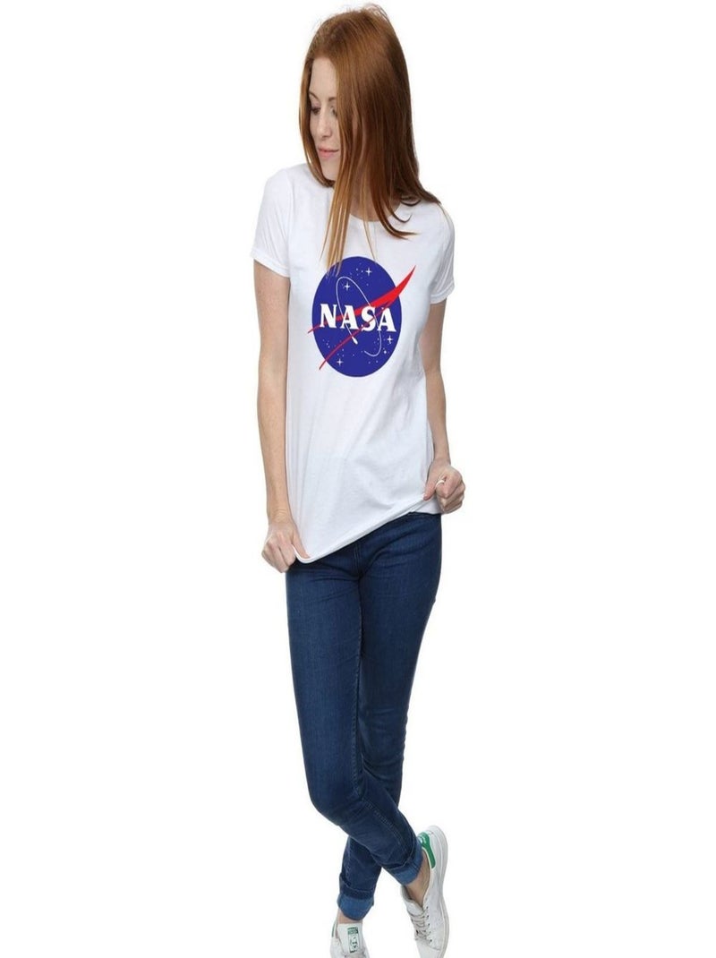 NASA - T-shirt INSIGNIA Blanc - Kiabi