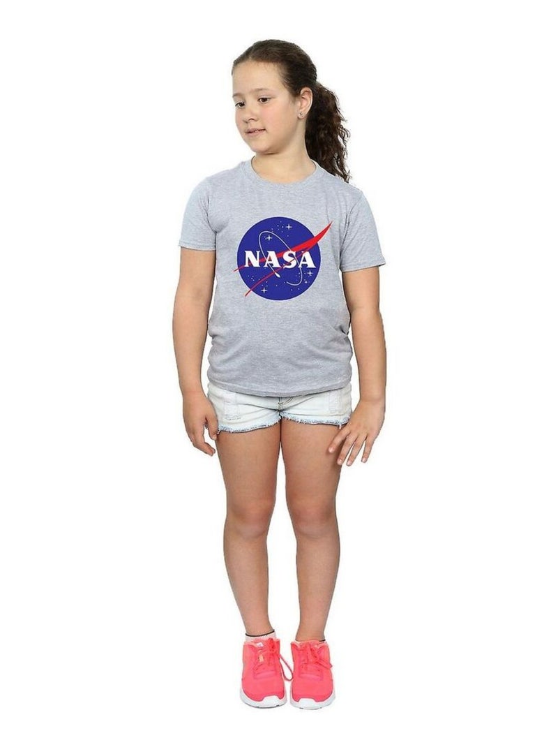 NASA - T-shirt INSIGNIA Gris chiné - Kiabi
