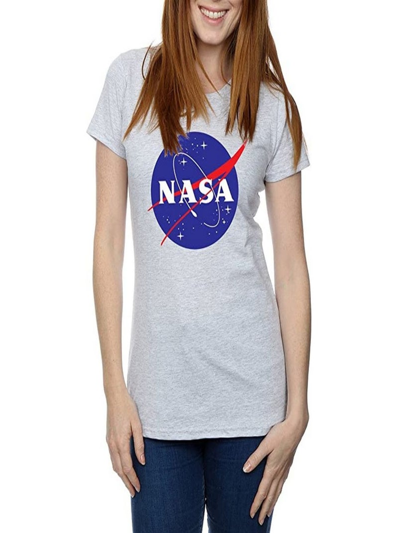 NASA - T-shirt INSIGNIA Gris chiné - Kiabi