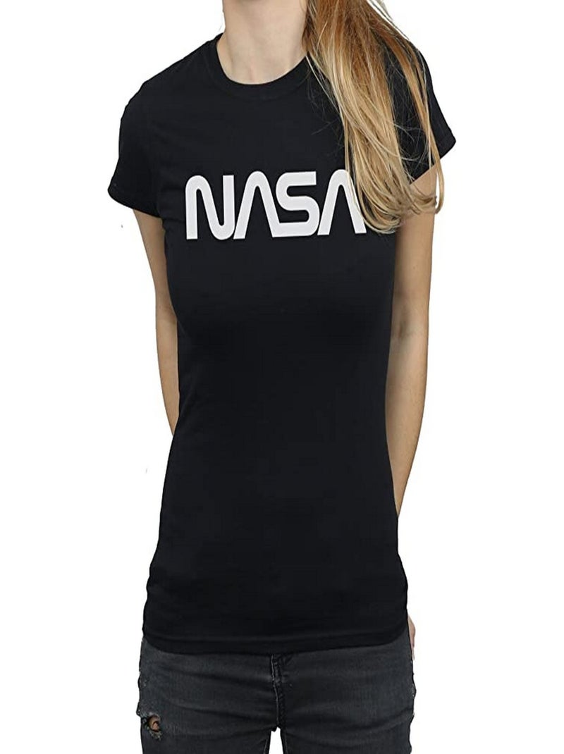 NASA - T-shirt MODERN Noir - Kiabi