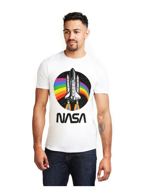 NASA - T-shirt motif arc-en-ciel - Kiabi