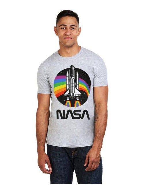 NASA - T-shirt motif arc-en-ciel - Kiabi