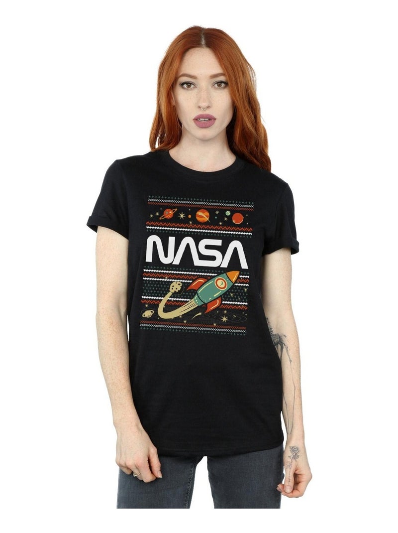 NASA - T-shirt Noir - Kiabi