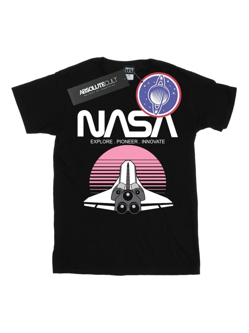 NASA - T-shirt Noir - Kiabi