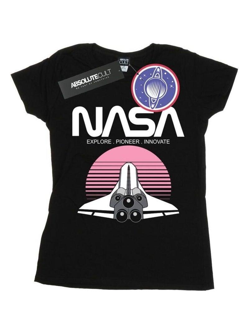 NASA - T-shirt Noir - Kiabi