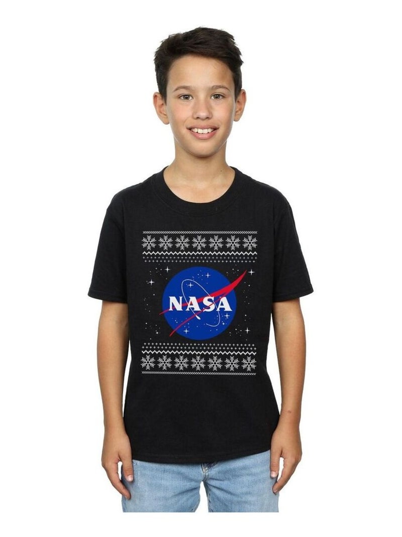 NASA - T-shirt Noir - Kiabi