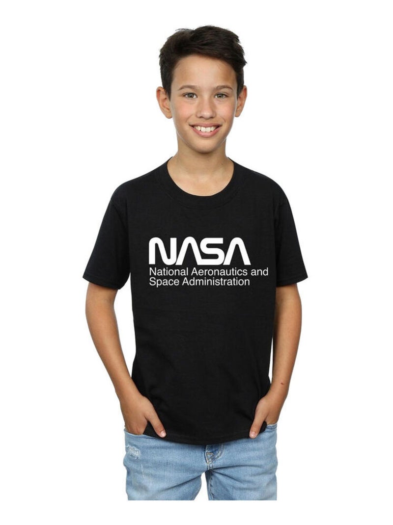 NASA - T-shirt Noir - Kiabi